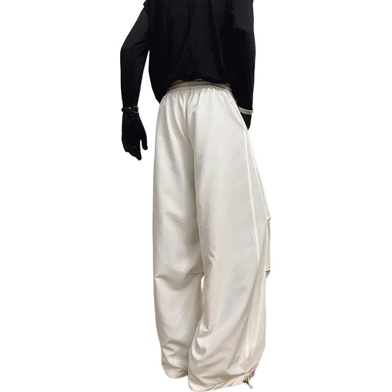 DARK HORSE Casual Pants Unisex Apricot-1