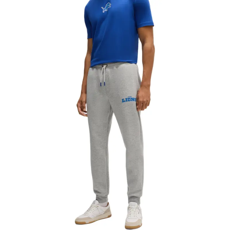HUGO BOSS x NFL Knitted Sports Pants Men's Gray-1