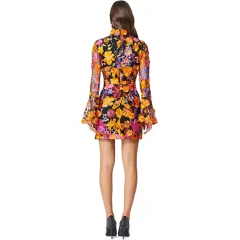 ELLIATTCOLLECTIVE Long Sleeved Dresses Women's Multicolor