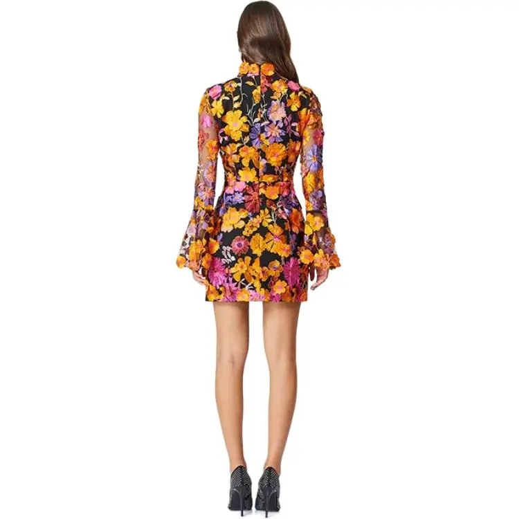 ELLIATTCOLLECTIVE Long Sleeved Dresses Women's Multicolor-0