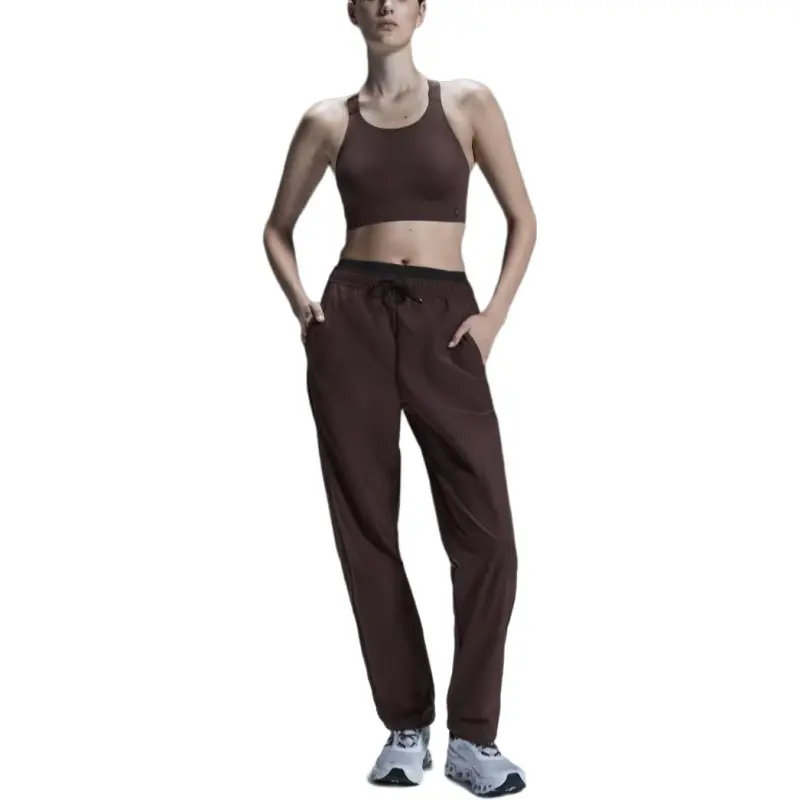 On Knitted Sports Pants Women's Chestnut-2