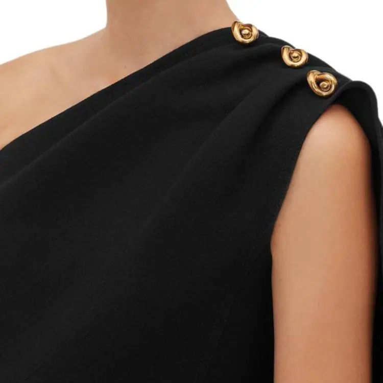 Bottega Veneta Drape Detailed Sleeveless Top-4