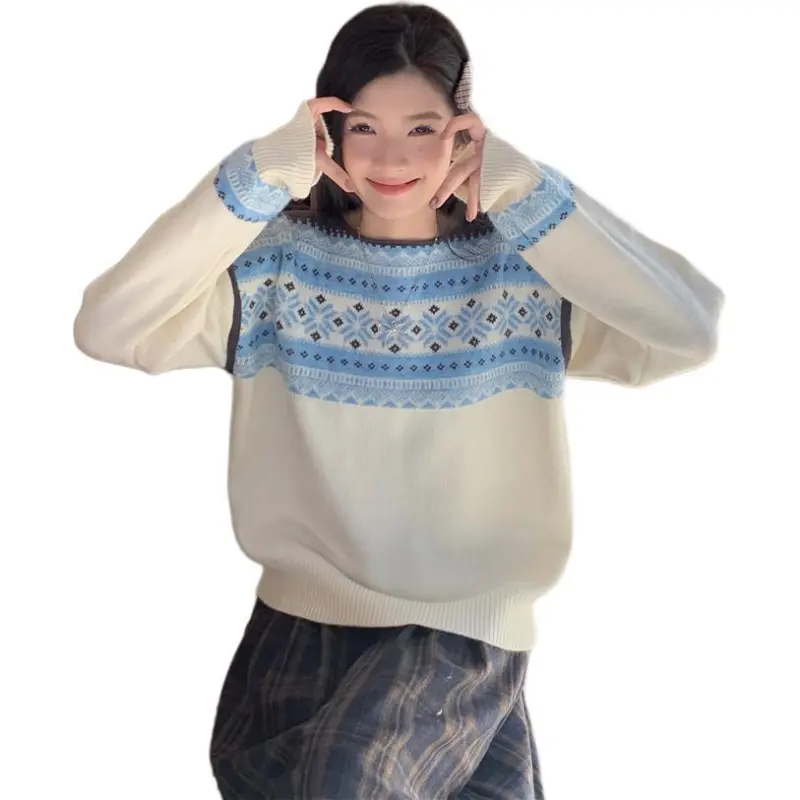 Dior Beauty Knitwear Women's Blue-2