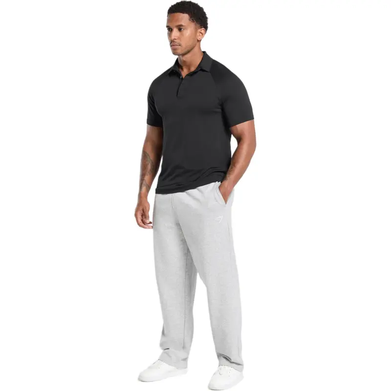 GYMSHARK Polo Shirt Men's Black-2