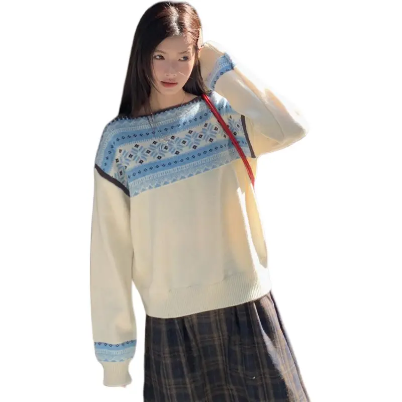 Dior Beauty Knitwear Women's Blue-5