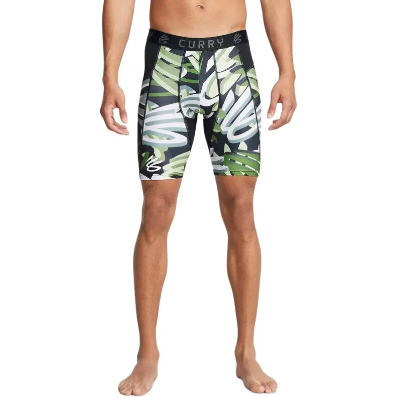 Under Armour Curry HeatGear Sports Shorts Men's Vintage Light Green-2