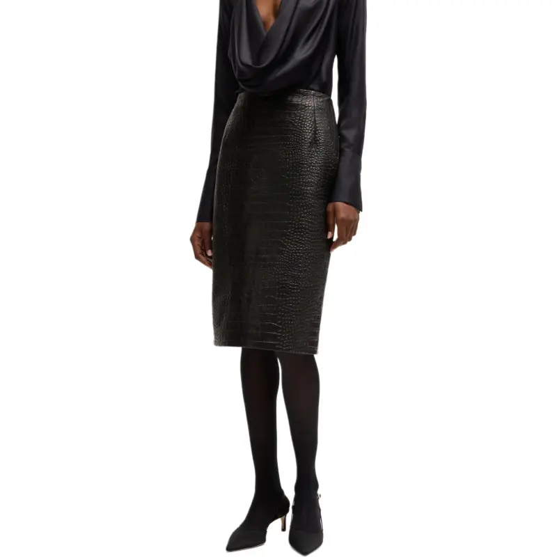 HUGO BOSS FW24 Skirt Women's Black-2
