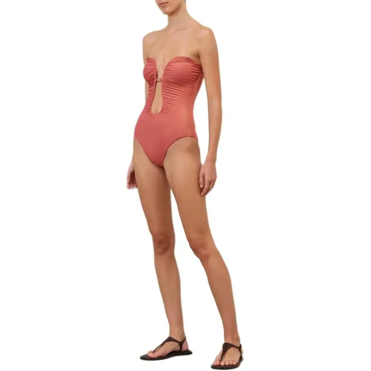 Zimmermann SS25 One piece Swimsuit Women's Rose-3