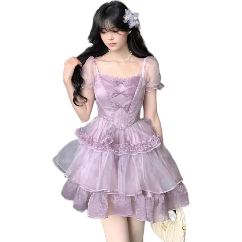 The Temptation Of The Muse Short Sleeved Dress Women's-1