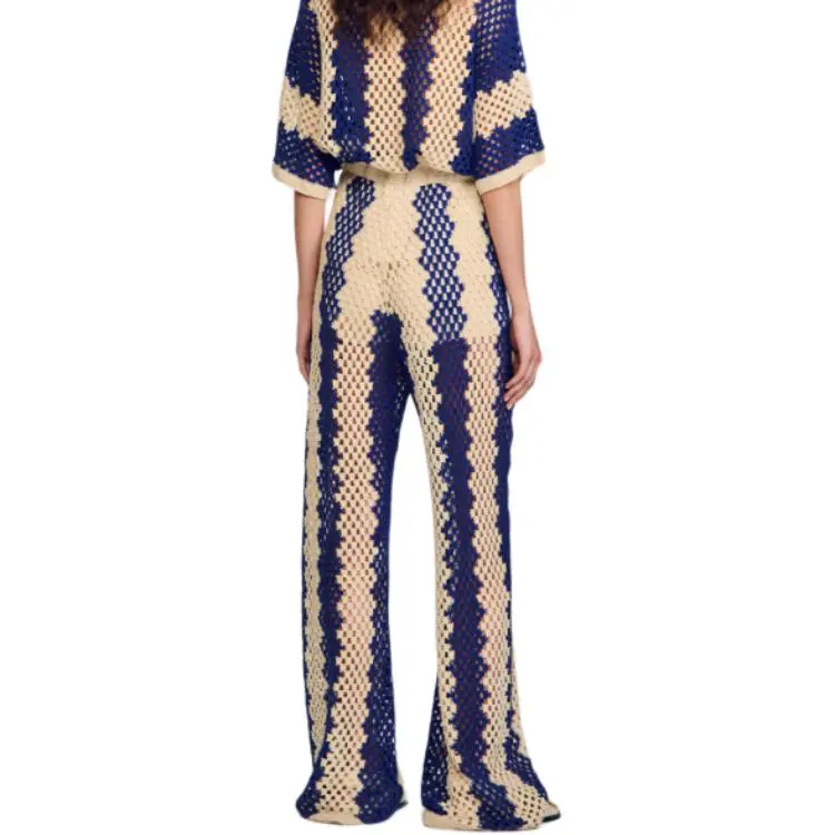 Sandro Knitted Trousers-2