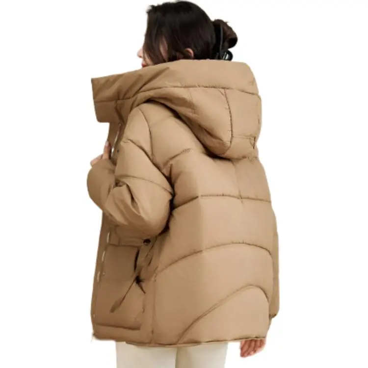 CARBAMMI Puffer Jacket Women's Khaki-1