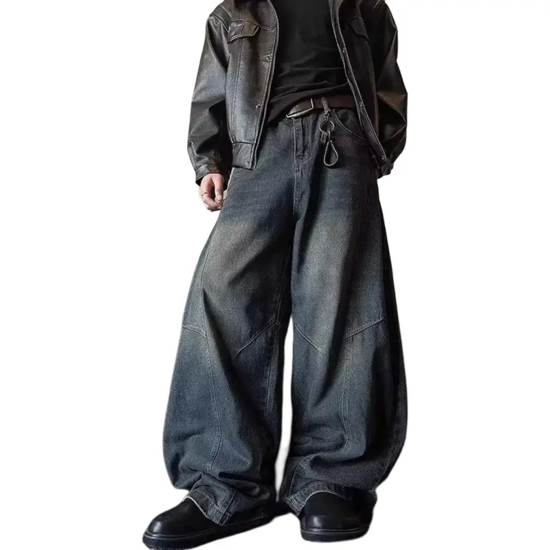 HAPPY PARTY Jeans Unisex Blue-3