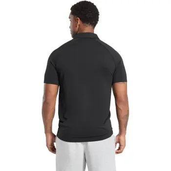 GYMSHARK Polo Shirt Men's Black