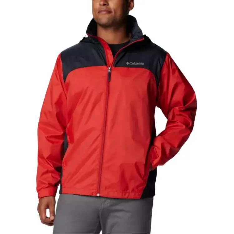 Columbia Glennaker Lake 2 Jackets Coats Men's Sail Red/Black-1