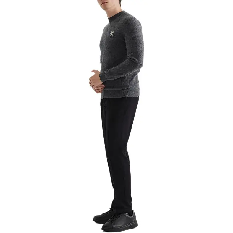 KARL LAGERFELD FW24 Sweater Men's Dark Gray-3