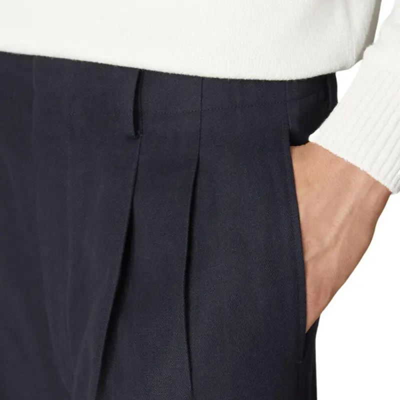 Loro Piana Casual Shorts Men's Marine Blue-5