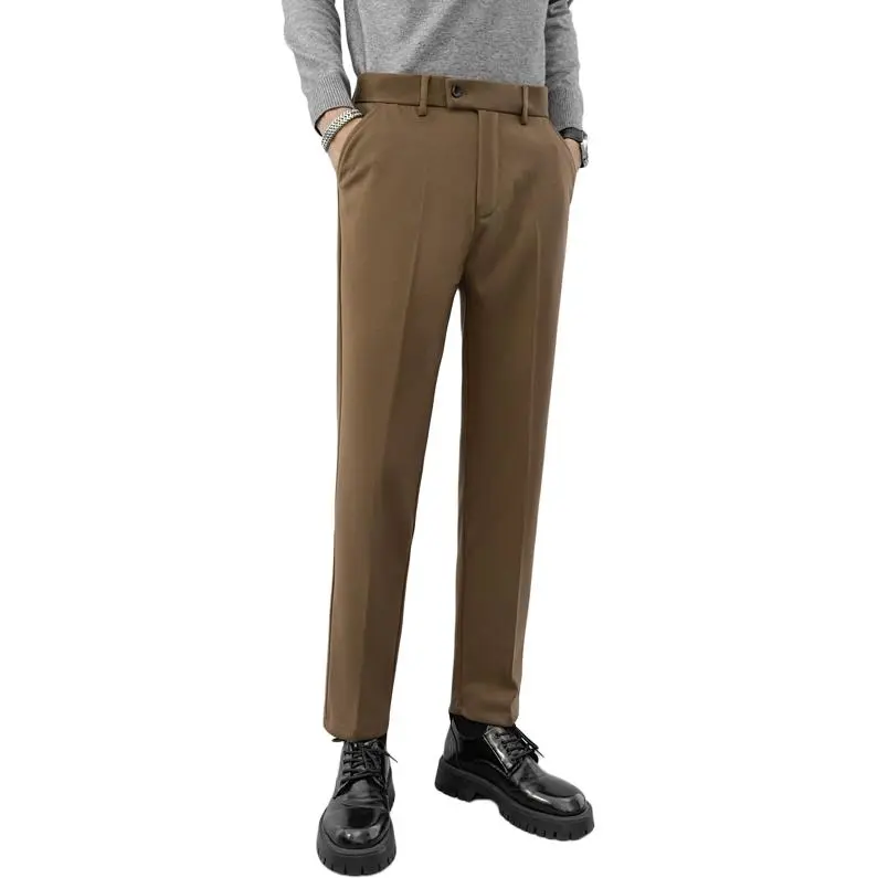Izex Suit Trouser Unisex Coffee-2