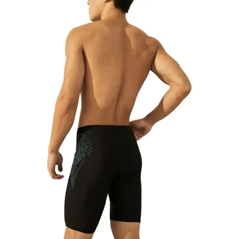Speedo Swimming Shorts Men's Black/Blue-3