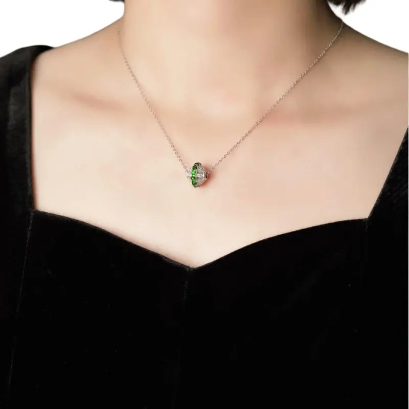 KALAIYIN Ice Glutinous Jadeite Necklaces Women's-1