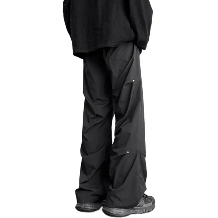 BLANC & ECLARE Lazy Street Mid Rise Comfortable Casual Pants Unisex-1