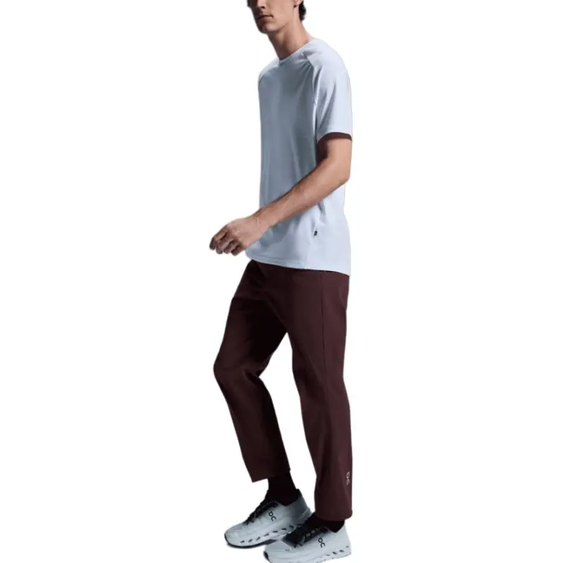 On All Day Athletic Trousers Men's Brown Red-3