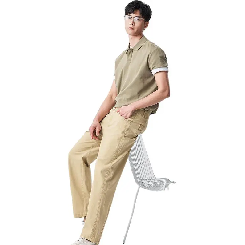 Red bean Casual Pants Men-8