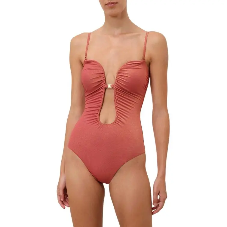 Zimmermann SS25 One piece Swimsuit Women's Rose-4