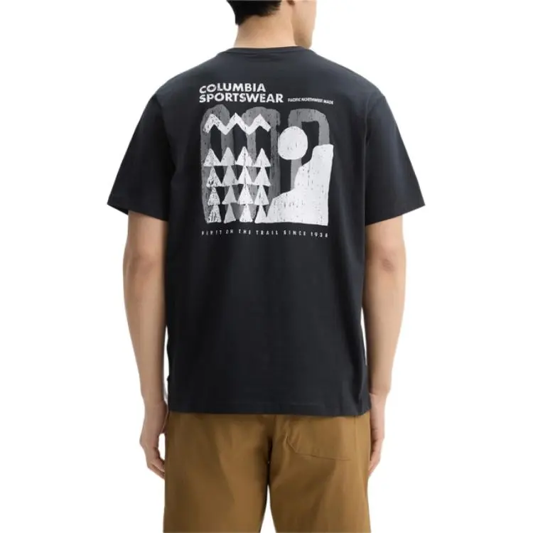 Columbia Explorers Canyon T-Shirt Men's Black-1