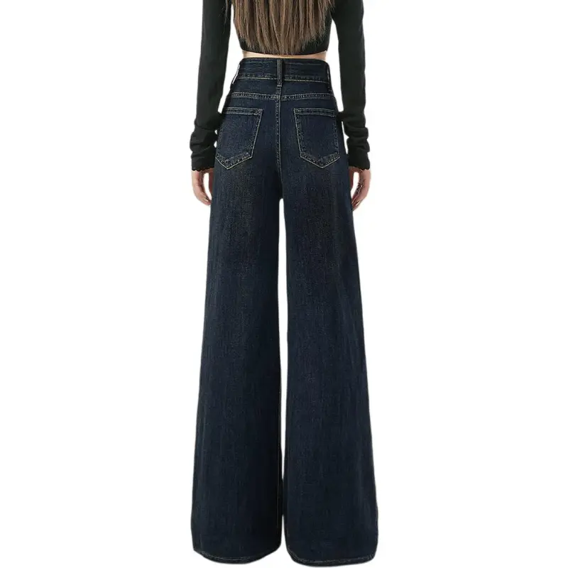 Weixi Jeans Women's Blue Black-5