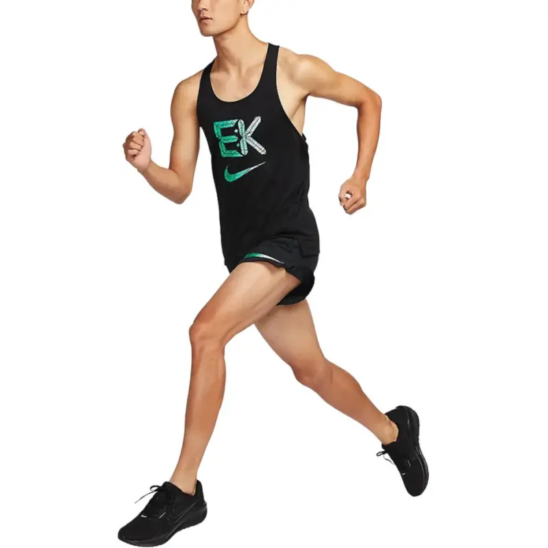Nike Dri Fit Sports Shorts Men's Black/Black/Stadium Green-1