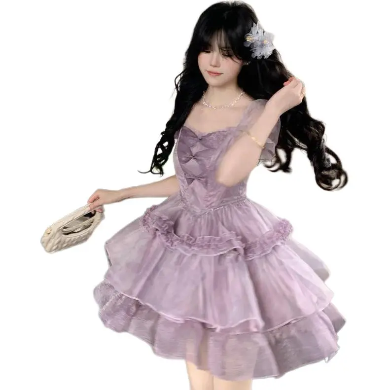 The Temptation Of The Muse Short Sleeved Dress Women's-5