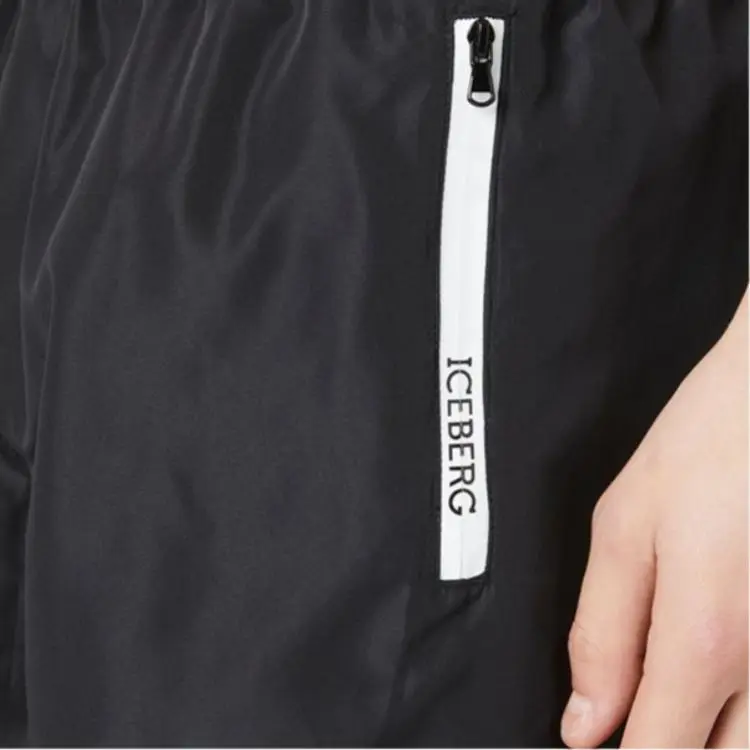 Iceberg Swimming Shorts Men's Black-4