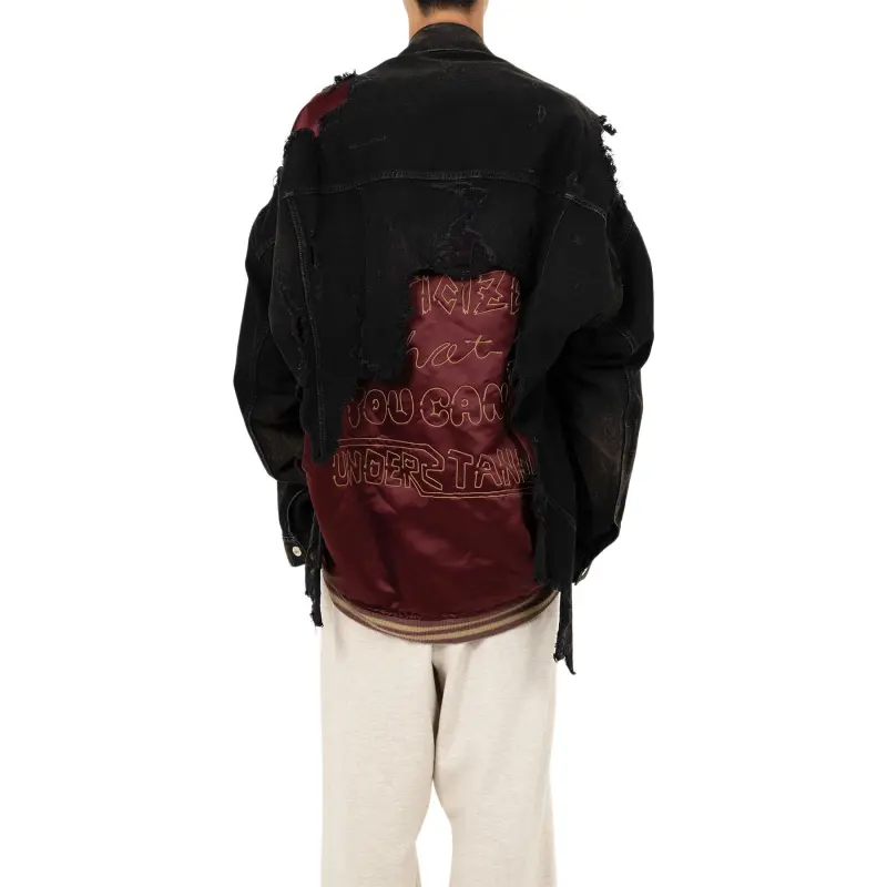 Maison Mihara Yasuhiro Layered Denim Jacket-3