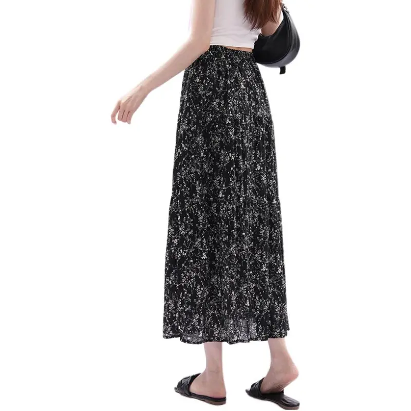 Mu Xiao Xin Casual Long Skirt Women's-10