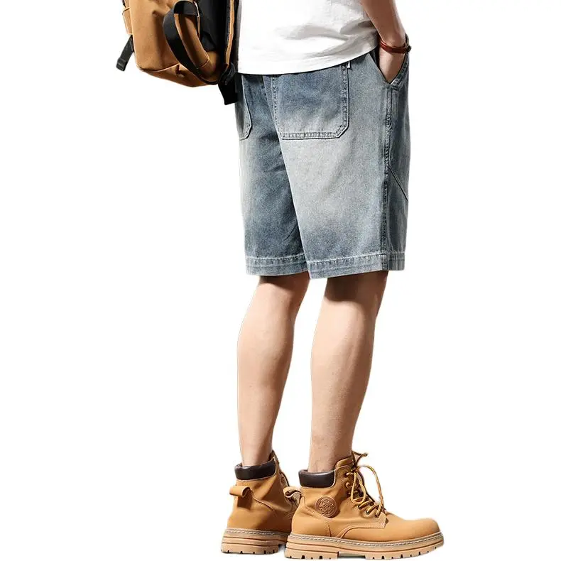 JUCY JUDY Denim Shorts Unisex Blue-1