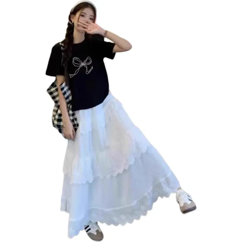 Fele.d T Shirts Women's Black-2