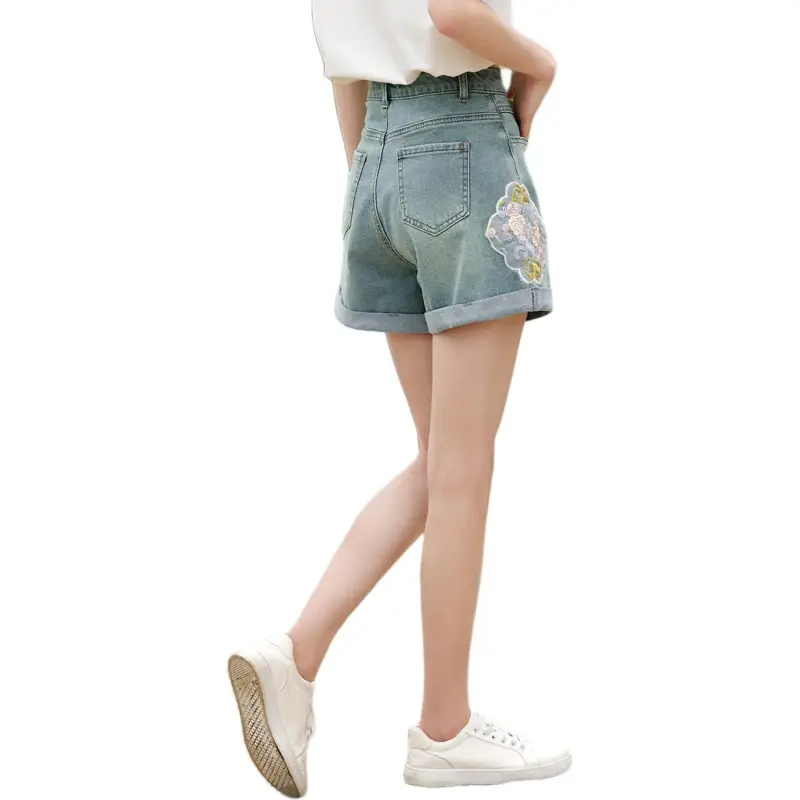 XWI Denim Shorts Women's Vintage Blue-2