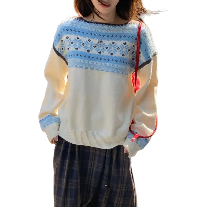 Dior Beauty Knitwear Women's Blue-4