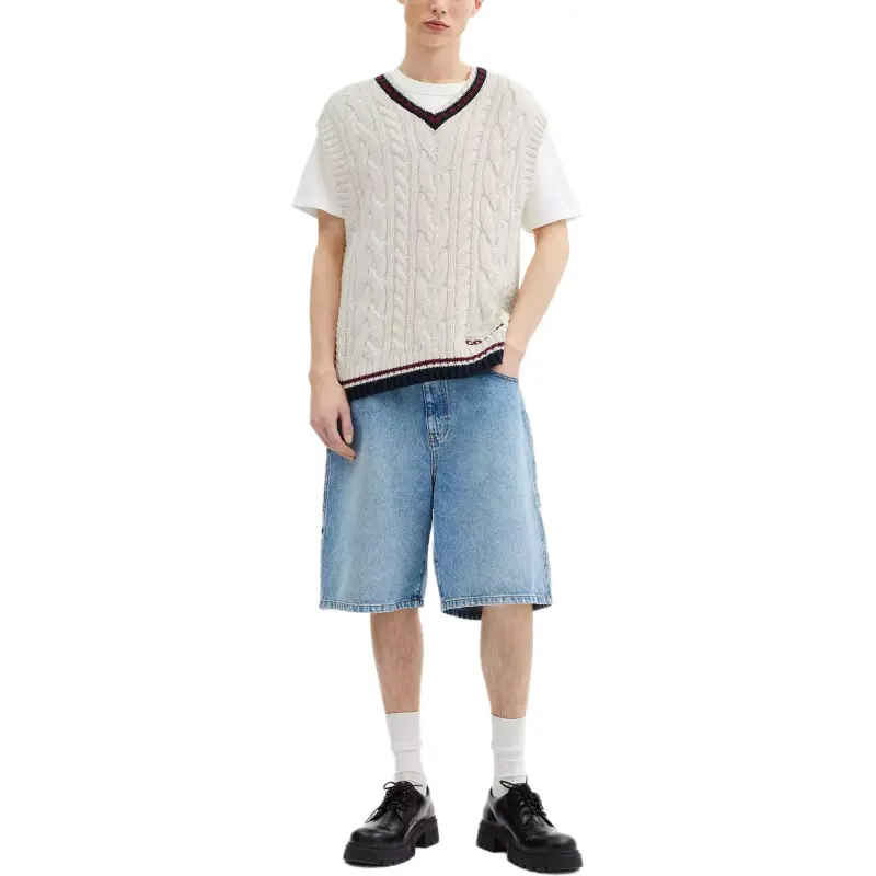 COACH SS25 Tank Top Men's Cream-1