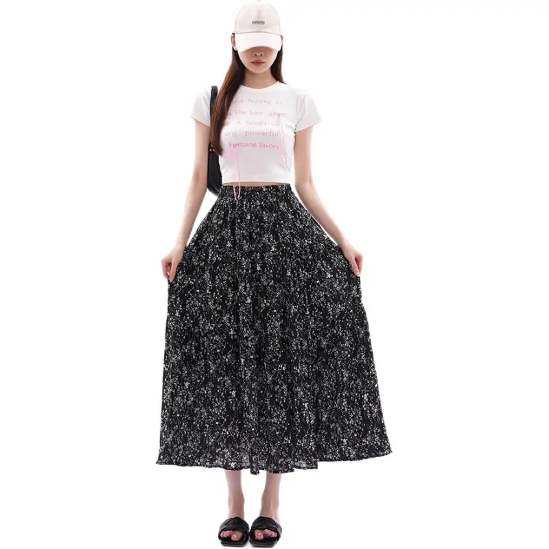 Mu Xiao Xin Casual Long Skirt Women's-7