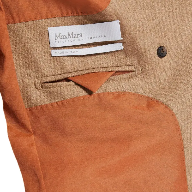 MaxMara Ettore Collection Business Suits Coats Women's Camel-3