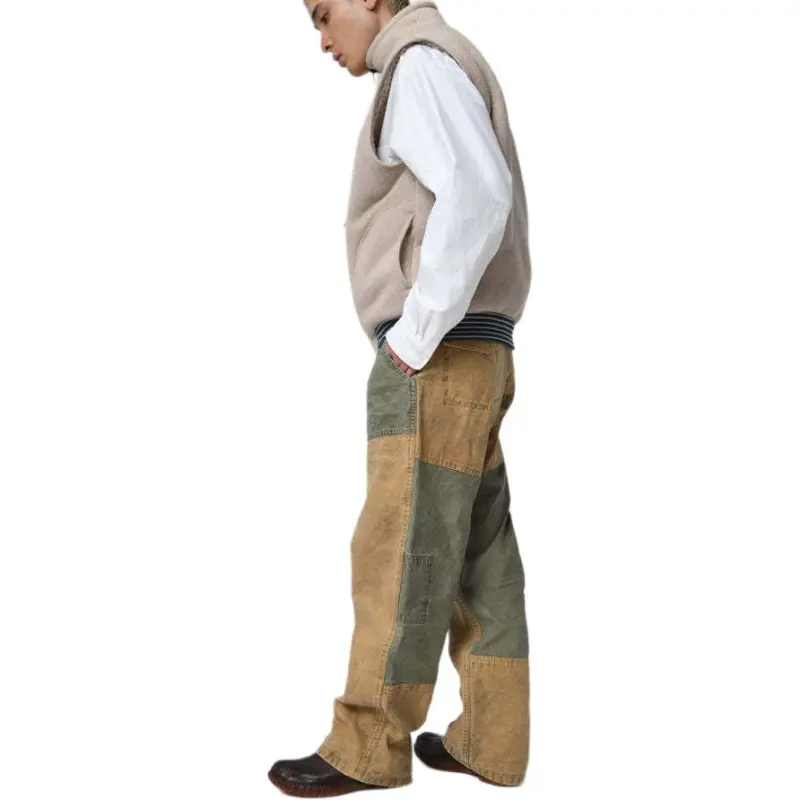 Bowwow SS25 TIN CLOTH LOGGER PANTS Jeans Unisex-4