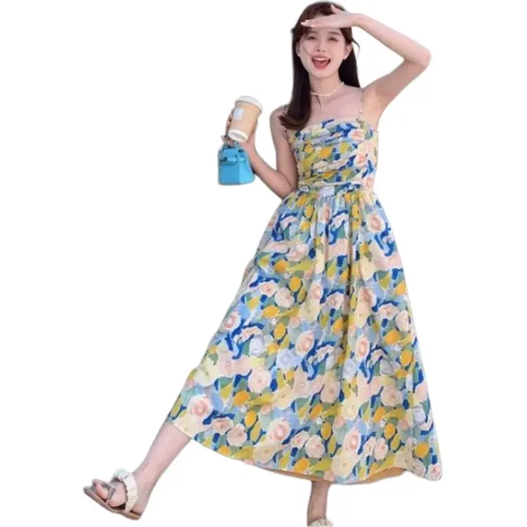 Mu Xiao Xin Slip Dress Women's Multicolor-2