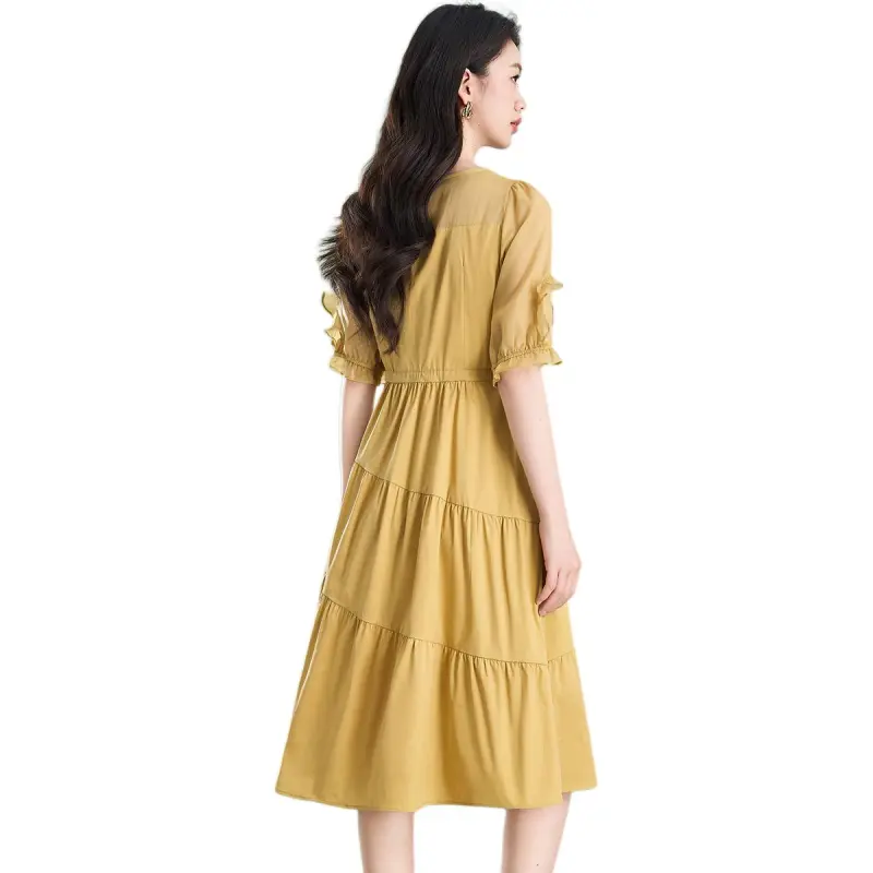 Mylan Summer Short Sleeved Dress Women's-1