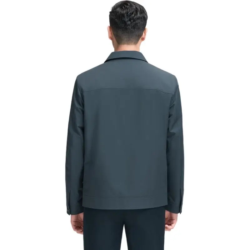 GOLDLION Puffer Jacket Men's Gray Blue-0