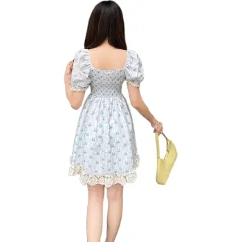 Mu Xiao Xin Short Sleeved Dress Women's
