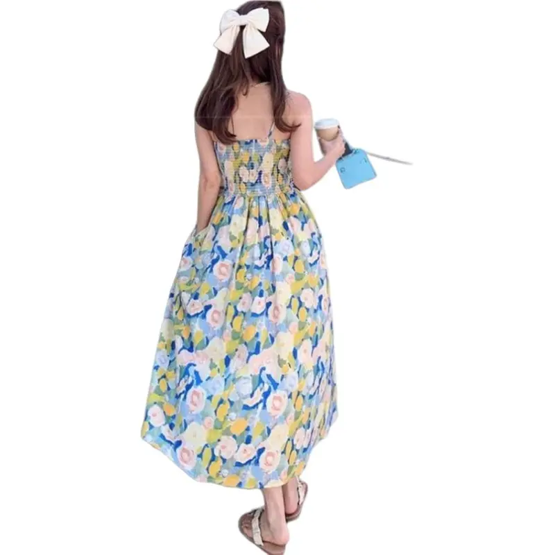 Mu Xiao Xin Slip Dress Women's Multicolor-1