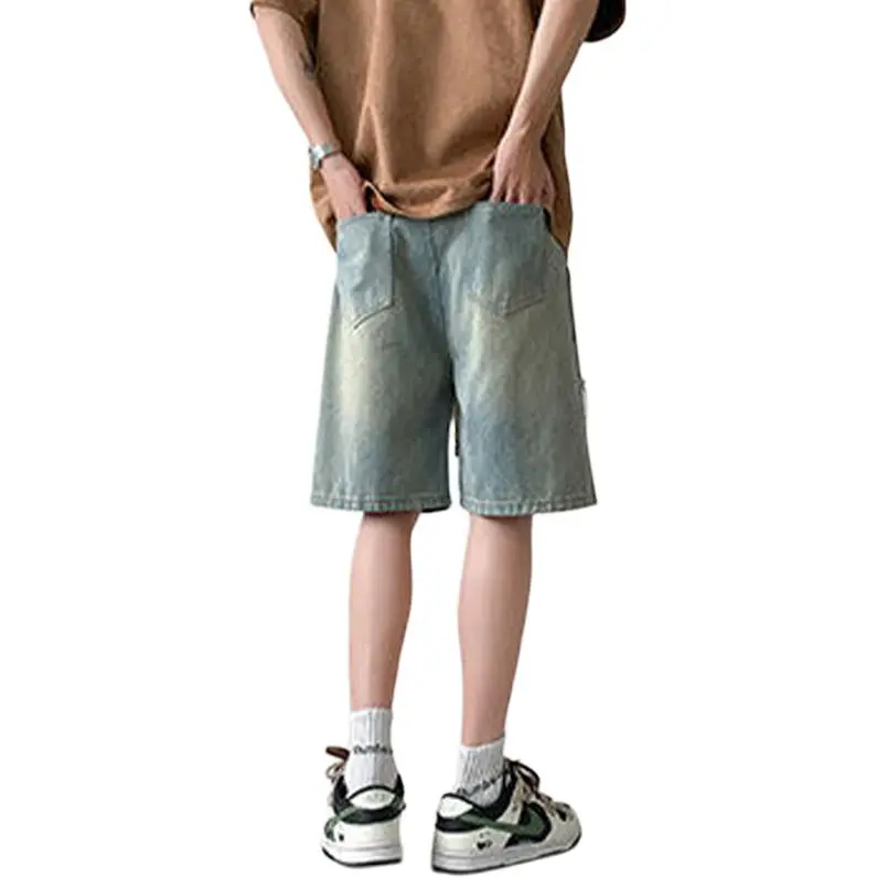 KFKU Denim Shorts Unisex-1