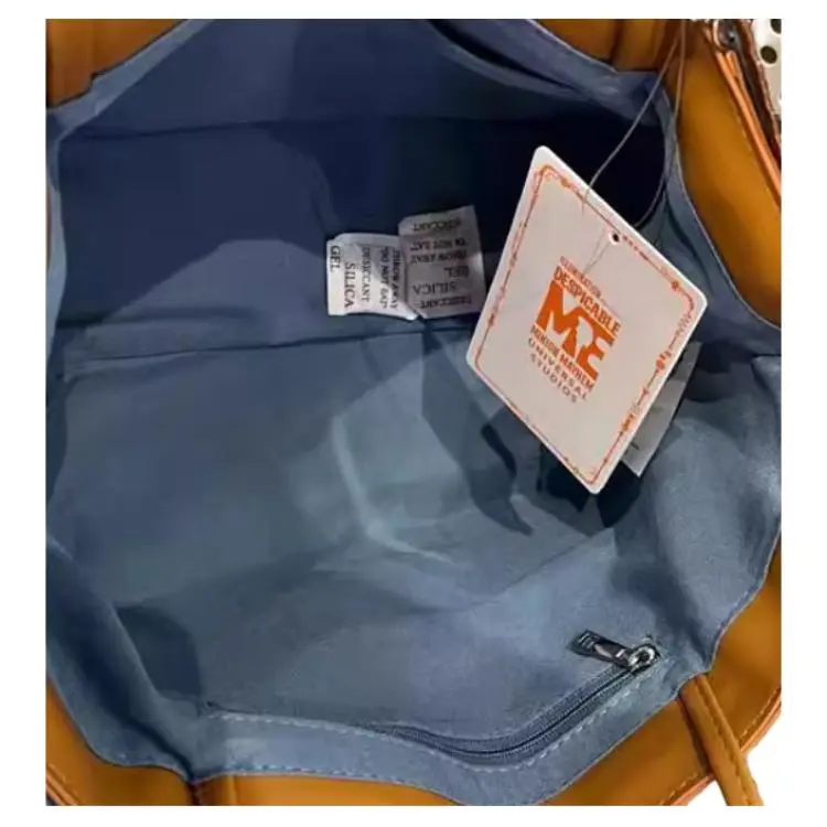 Universal Studios Denim Tote Bag, Shopping Bag, Handbag Women's Blue-4