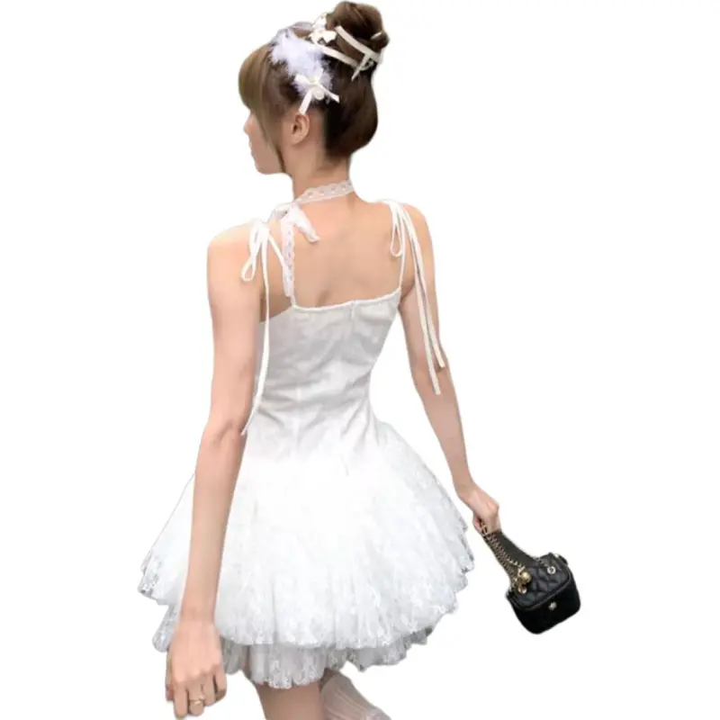 Mu Xiao Xin Slip Dresses Women's-1